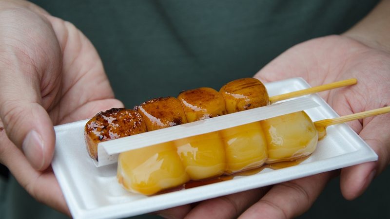 柏餅の和菓子のイメージ