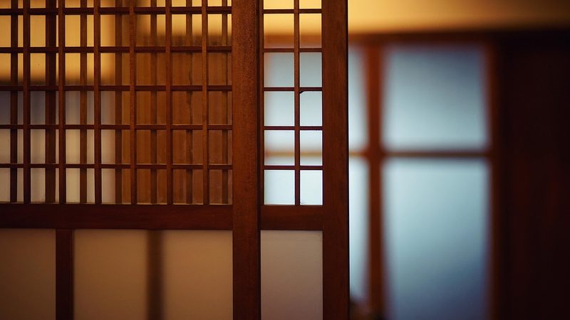 和室 伝統的な部屋 鯉のぼり 収納場所 押入