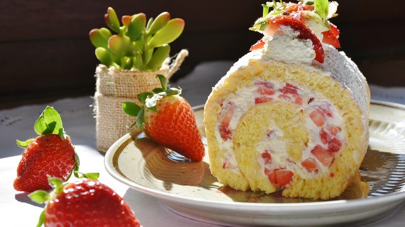 代替スイーツのロールケーキのイメージ